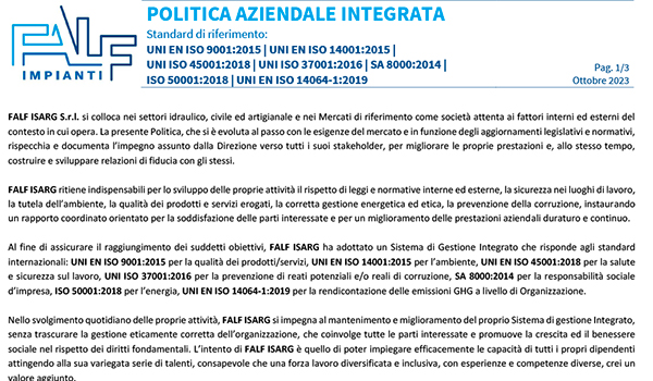 Politica Integrata